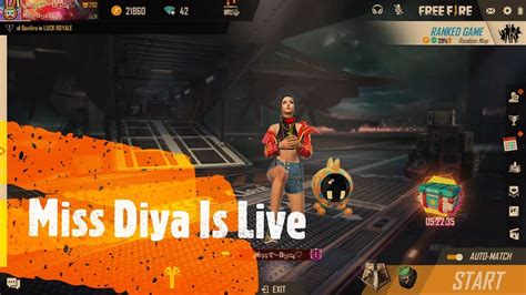 Garena free fire pc, one of the best battle royale games apart from fortnite and pubg, lands on microsoft windows free fire pc is a battle royale game developed by 111dots studio and published by garena. Free Fire Live | Rush And Plus Rank GamePlay By Miss Diya ...