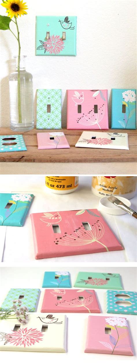 How do you paint a light switch plate? Coolest Diy Light Switch Covers - DIY Ideas