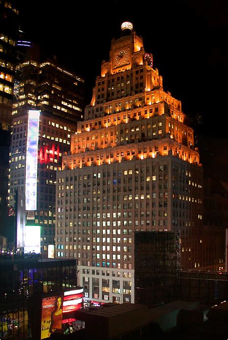 Times Square Paramount Building Foto And Bild North America United