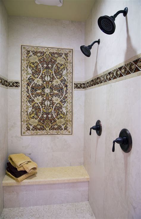 A Custom Mural In Your Shower With Stone Impressions Anything Is