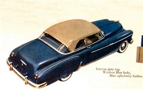 1950 Chevrolet Brochure Barn Finds