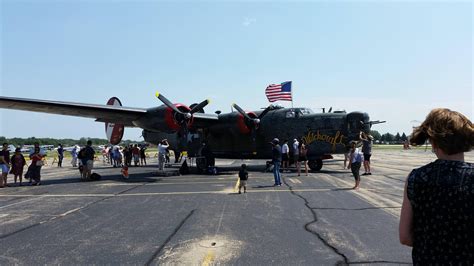 B 24 Witchcraft And B 17 Nine O Nine Are At Chicago Executive Airport Until Tomorrow 7 28 R