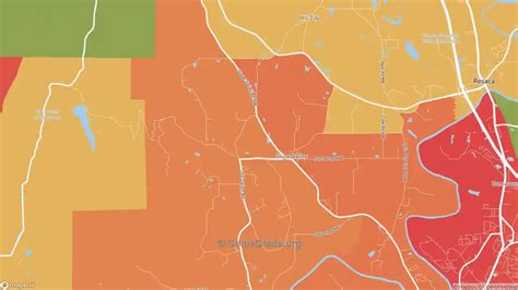 The Safest and Most Dangerous Places in Sugar Valley, GA: Crime Maps