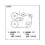 View online or download toyota avalon 2006 owner's manual. Toyota Avalon Serpentine Belt - 90916A2019 | Salinas ...