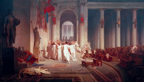 The Death Of Caesar History Today