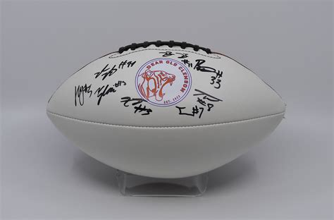 Limited Edition Football Signed By Clemsons Avengers Dear Old Clemson