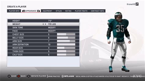 To create a player and use them in madden 20's franchise mode, the first thing you need to do is start a new game in the mode, obviously. Madden NFL 19 - Customize | Create Player (HD) [1080p60FPS ...