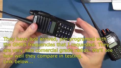 Two Way Radio Fcc Frs Gmrs Murs Cb And Dmr Mototrbo Digital Pt3 Youtube