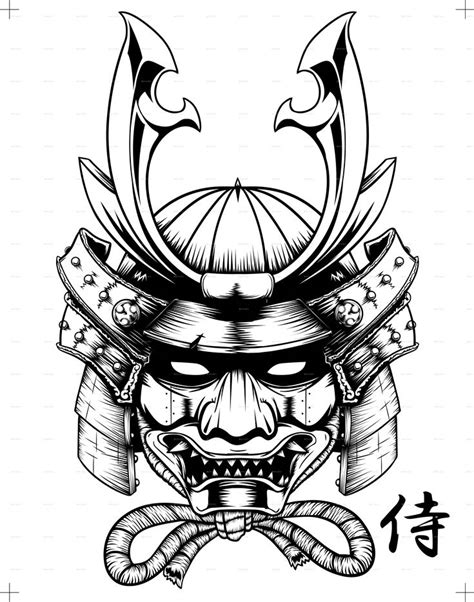 Samurai Head Samurai Tattoo Design Japanese Tattoo Art Samurai Tattoo