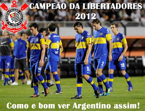 Comment must not exceed 1000 characters. Piadas no Futebol: Corinthians 2 x 0 Boca Juniors - Só ...