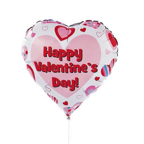 Happy Valentines Day 18 Mylar Balloons Party Decor 12 Pieces