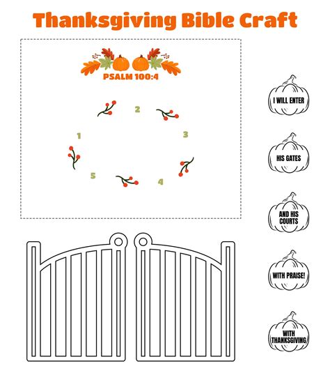 Free Thanksgiving Bible Printables