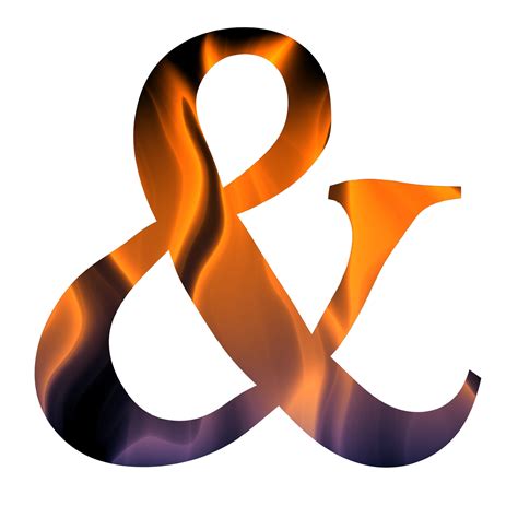 Flame Ampersand Icon Free Stock Photo Public Domain Pictures
