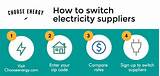 How To Choose Gas And Electricity Supplier