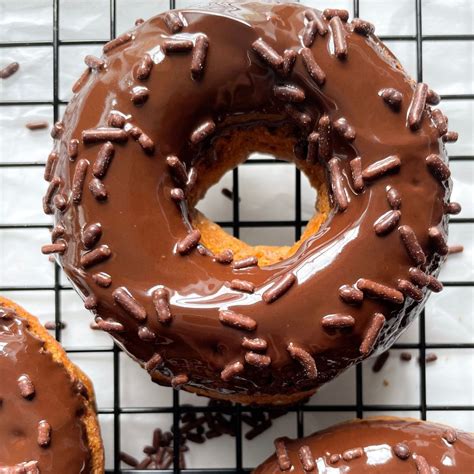 Whole Wheat Baked Donuts