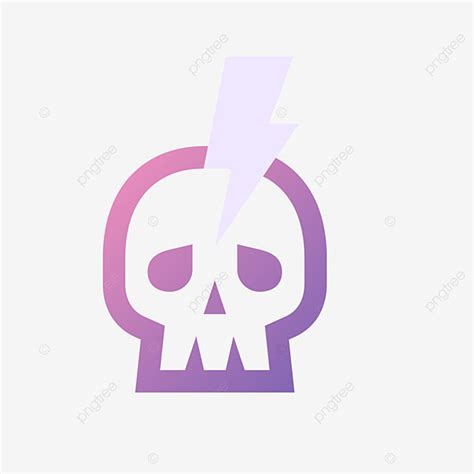 Skull Purple Vector Png Images Purple Skull Icon Free Illustration