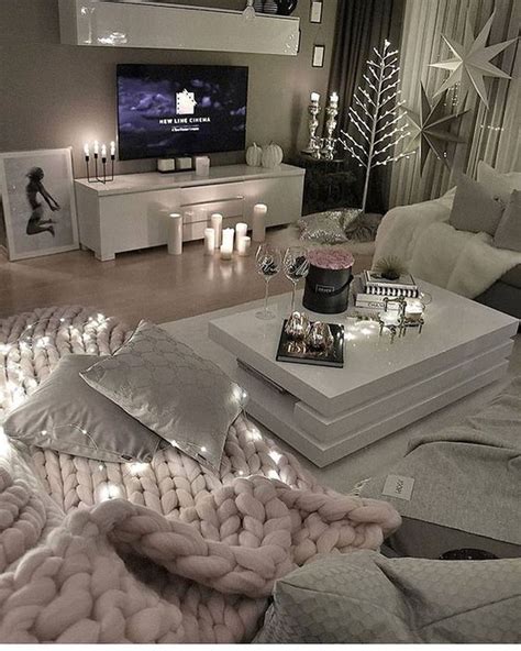 50 Stunning Winter Living Room Decor Ideas You Should Try Décoration