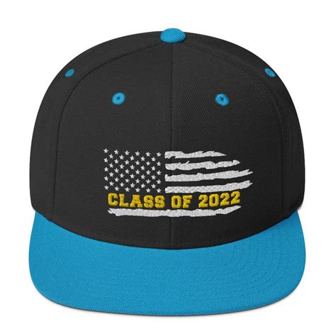 Class Of 2022 Embroidered Snapback Hat Senior Class Of 2022 Hat 2022