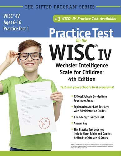 Practice Test For The Wisc® Iv Wechsler Intelligence Scale For Children