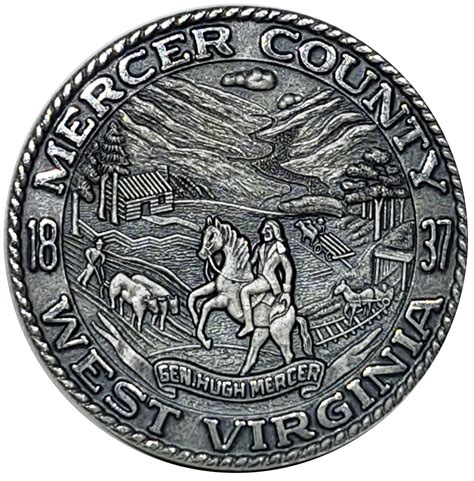 Mercer County, WV; American Bicentennial Commemorative Coin - États