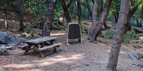 Each with a food locker, fire ring, a picnic table, and parking space for 2 sedan sized vehicles or 1 rv. Uvas Canyon County Park Campground | Outdoor Project