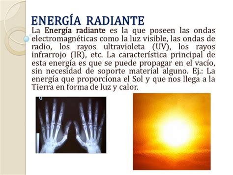 Ejemplos De Energia Radiante