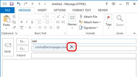 Outlook 2019365 Clear Email Address From Auto Complete