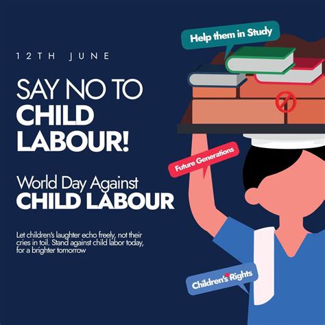 World Day Against Child Labour 12th June Say No To Child Labour