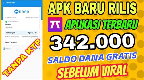 Apk Baru Rilis Terbukti Membayar Apk Penghasil Saldo Dana Tercepat 2021