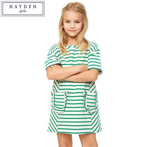 Hayden Girls Dresses For Teens Short Sleeve Summer Casual Dress For