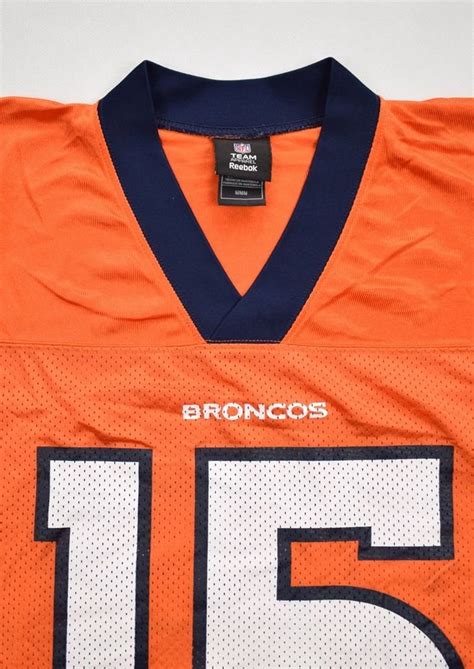 Reebok and majestic athletics are a few of the companies we buy from to give you the best quality short sleeved & long sleeved tees. DENVER BRONCOS *TEBOW* NFL REEBOK SHIRT M Other Shirts ...