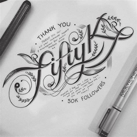 50 Detailed Hand Lettering Typography By Raul Alejandro