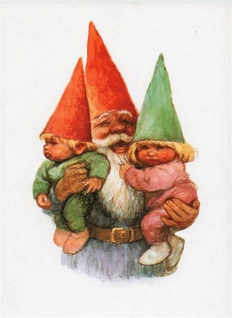 Rien Poortvliet 1932 1995 — Gnome Elf David And The Kids The Secret
