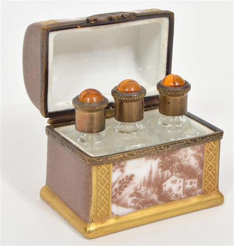 Sold Price Limoges Porcelain Trinket Perfume Box July
