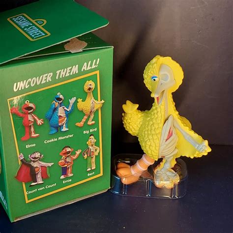 Mighty Jaxx Ipxtap 123 Sesame Street Freenys Hidden Dissectibles Big Bird Hobbies And Toys Toys