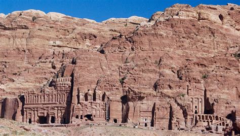 Overview Photo Of Tombs Petra Jordan Pid000050
