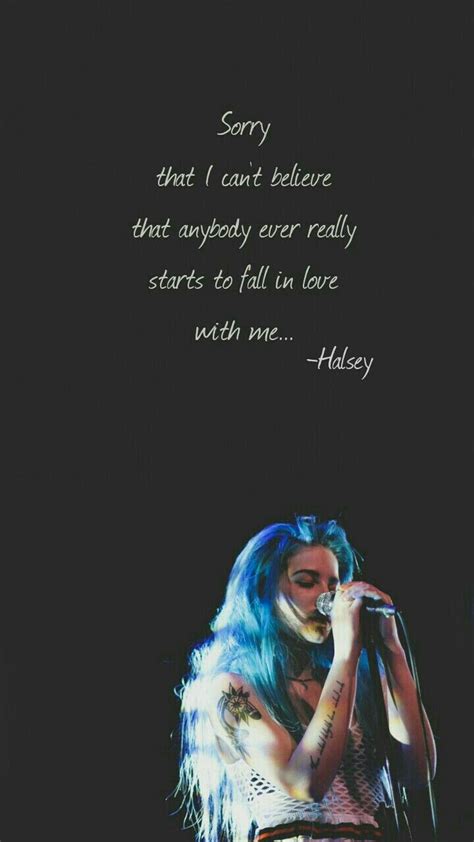 Pin By Archer On Geekery Halsey Quotes Halsey Lyrics Music Quotes