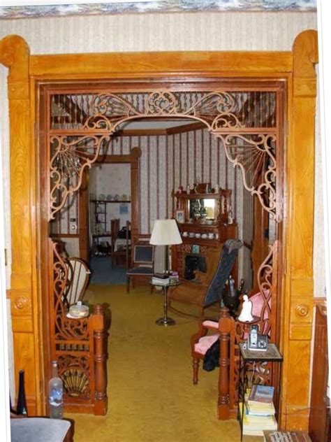 Interior design luxe interiors custom rugs home de gournay wallpaper vintage artwork red brick house design painting trim. Pin by Melissa Kradas on Built-Ins, Plaster, and Millwork ...