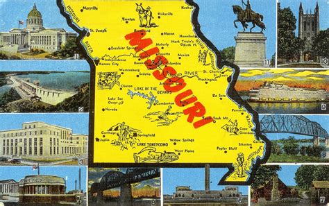 Writerquake Old Postcard Wednesday Missouri