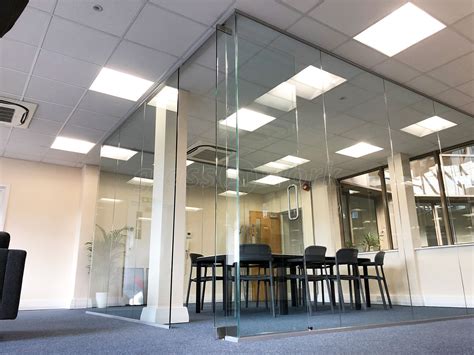 Glass Partitions At Ipassport Limited Croydon Greater London Three