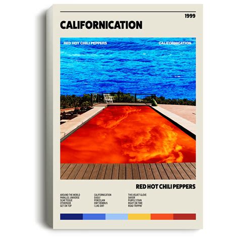 Red Hot Chili Peppers Californication Album Song List