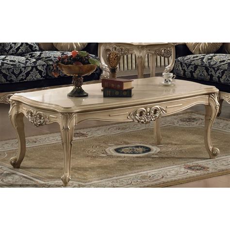 Hd 03 Antique White Coffee Table Woodland Furniture