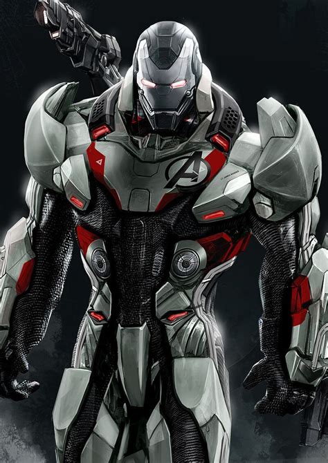 Artstation Avengers Endgame War Machine With Time Travel Suit