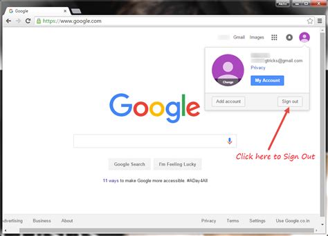 Log out of gmail on a computer in two simple steps. Change Default Google Account in Multiple Sign In
