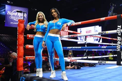 Top Rank Ring Girls Archives Round By Round Boxing