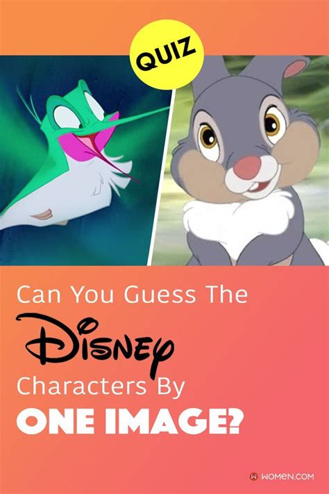 Quiz Can You Guess The 17 Lesser Known Disney Characters By One Image