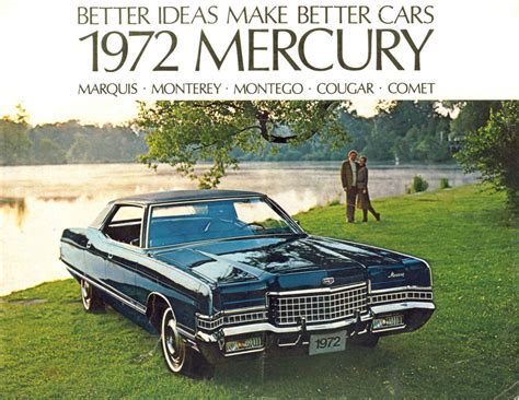 Mercury Car Brochures