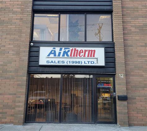 Contact Us Airtherm Sales 1998 Ltd Calgary Alberta