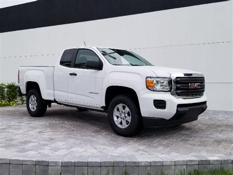 New 2018 Gmc Canyon 2wd Extended Cab Pickup In Delray Beach 207520g
