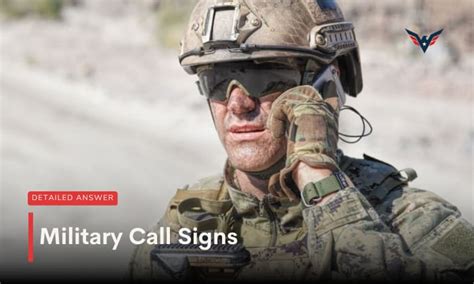 Military Call Signs 101 A Behind The Scenes Look